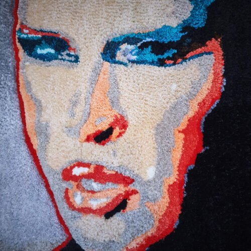 foto de una alfombra retrato nathy peluso