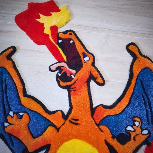 Alfombra Charizard Pokemon Rug - Imagen 7