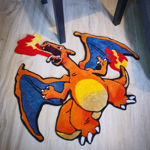Alfombra Charizard Pokemon Rug - Imagen 4