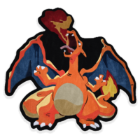 alfombra pokemon charizard rug