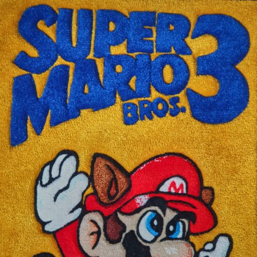 alfombra super mario bros 3 rug