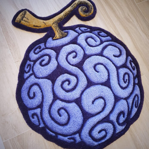 devil fruit rug gomu gomu afombra one piece
