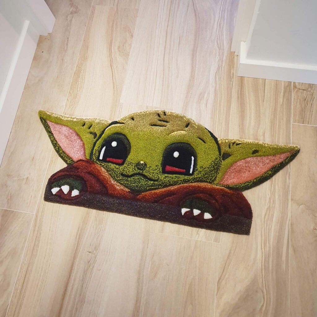 yoda rug alfombra