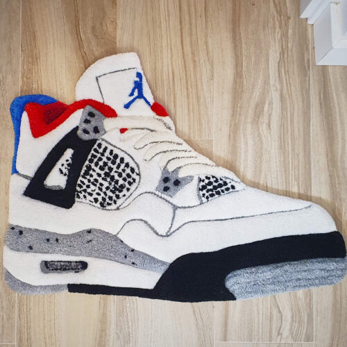 Alfombra Nike Air Jordan 4 Retro “What The” RUG - Imagen 2