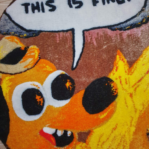 alfombra this is fine