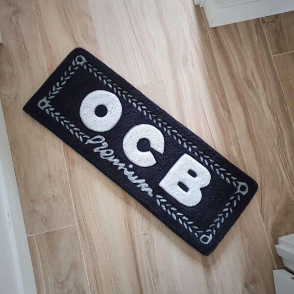 alfombra logo OCB rug