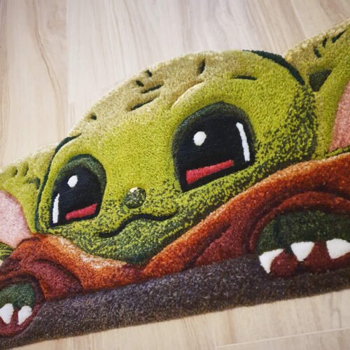 alfombra yoda star wars