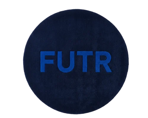 alfombra logo futr custom company rug