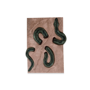 alfombra personalizada serpiente en arena rug snake on sand
