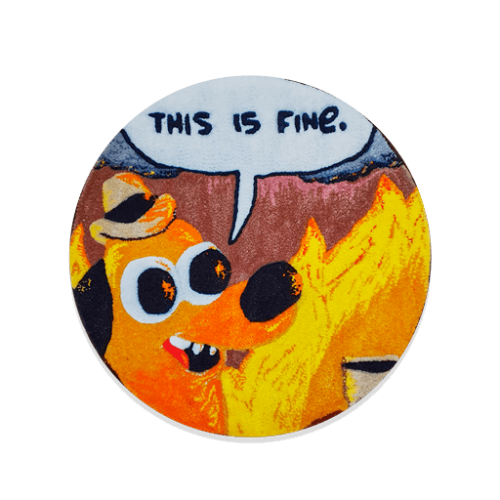 Alfombra This is Fine