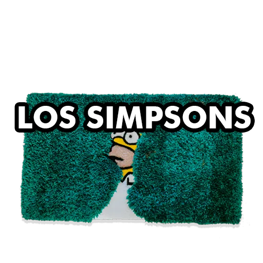 Alfombras de los Simpsons