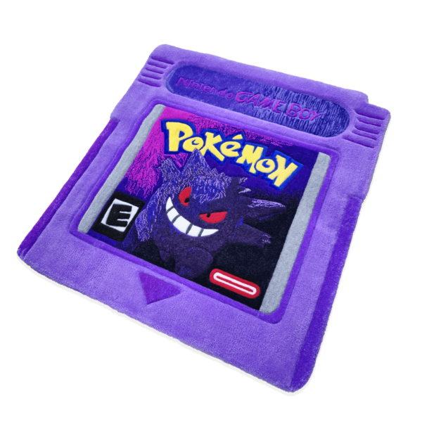 alfombra cartucho gengar game boy pokemon rug cartridge