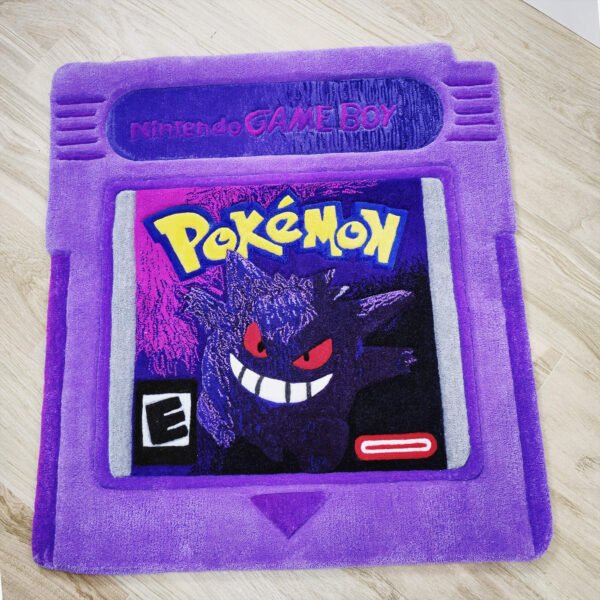 alfombra cartucho gengar game boy pokemon rug cartridge